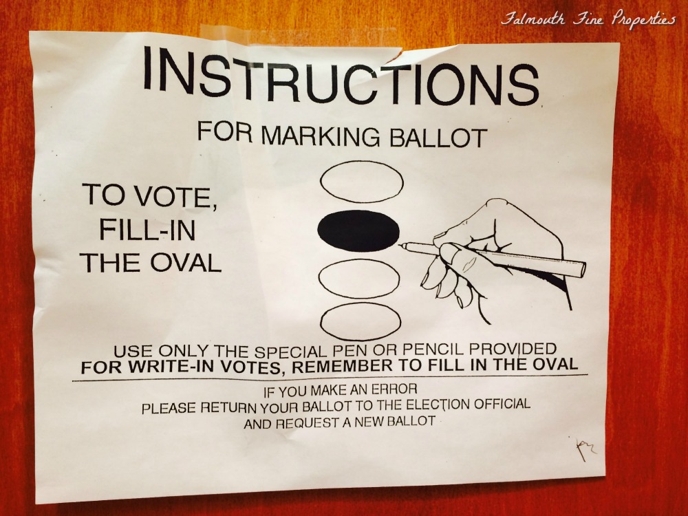 voting in the town elections